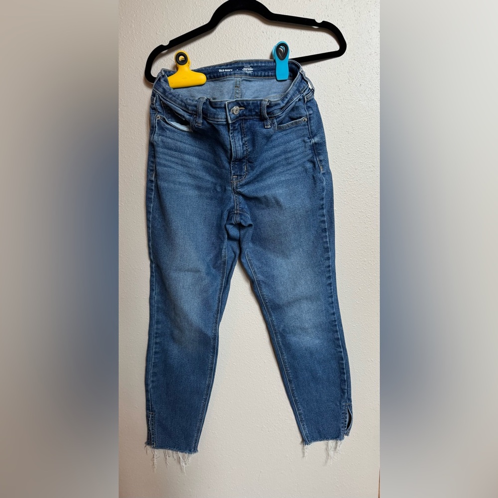 Old navy rockstar super skinny ankle jeans